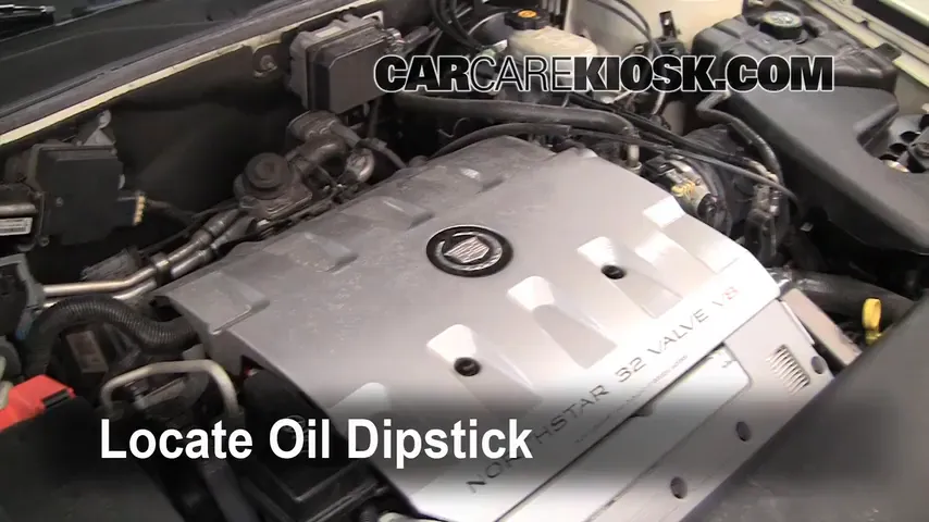 2003 Cadillac Seville SLS 4.6L V8 Oil Check Oil Level